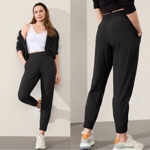 Athleta Black Brooklyn Jogger Pants Size 8P